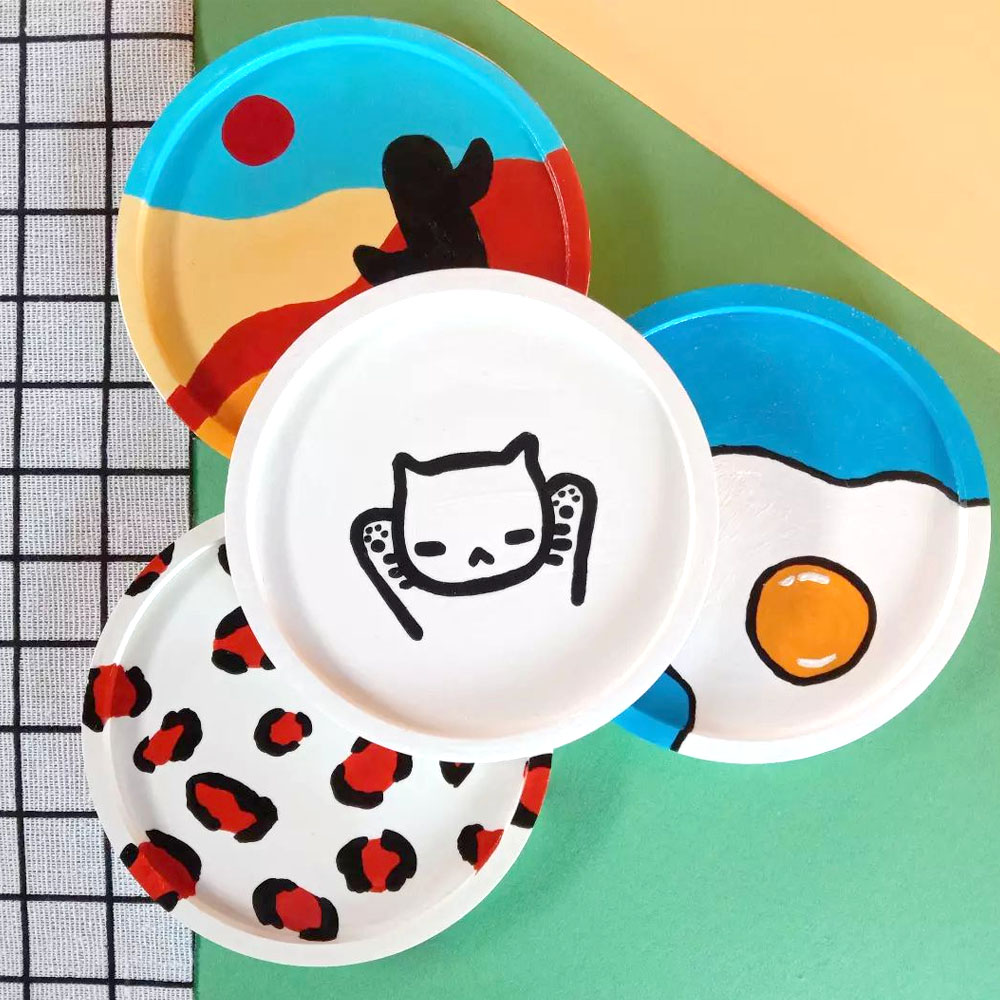 Coaster Mold Round - Круглая силиконовая форма для подставки, сделай