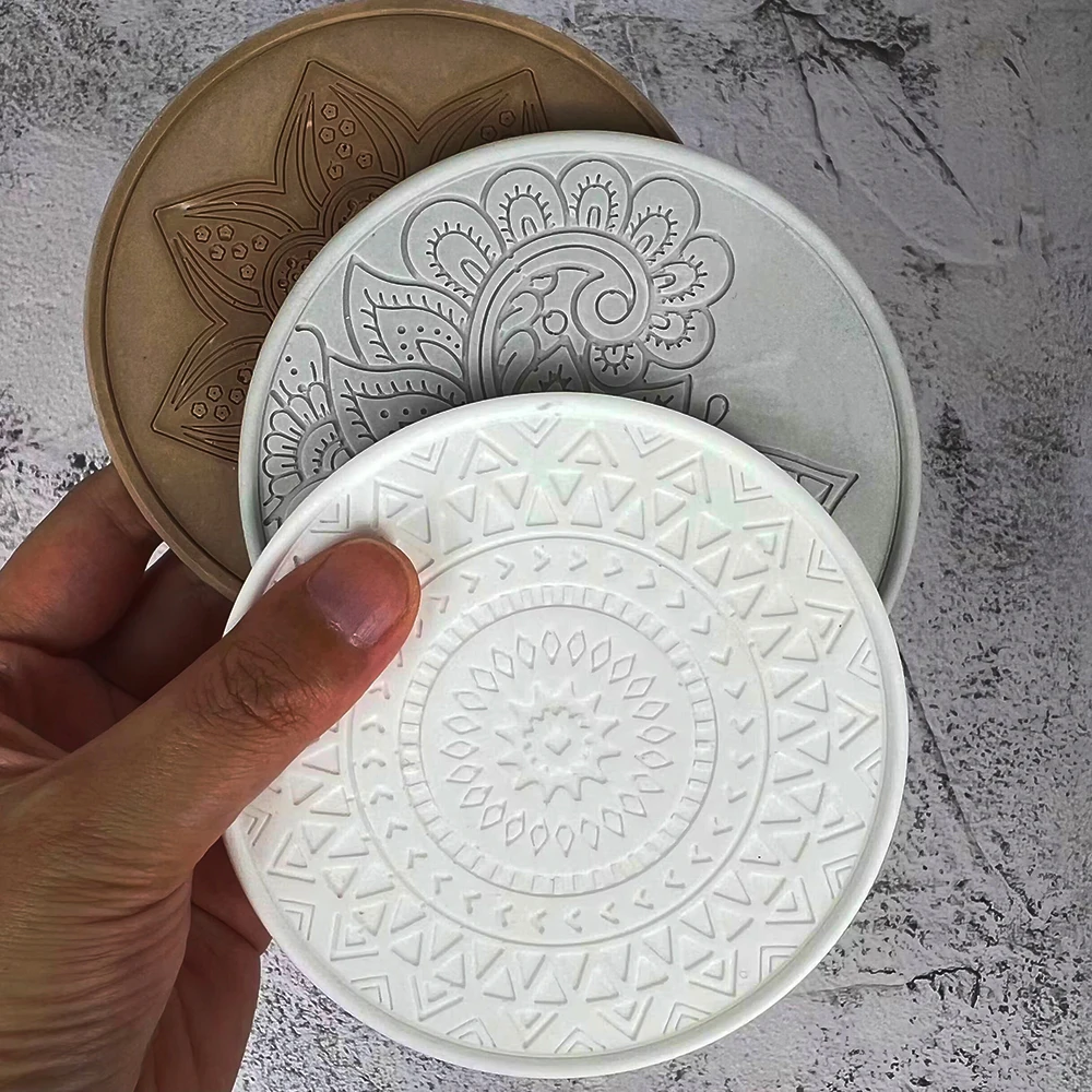 Coaster Mold Round - Круглая силиконовая форма для подставки под