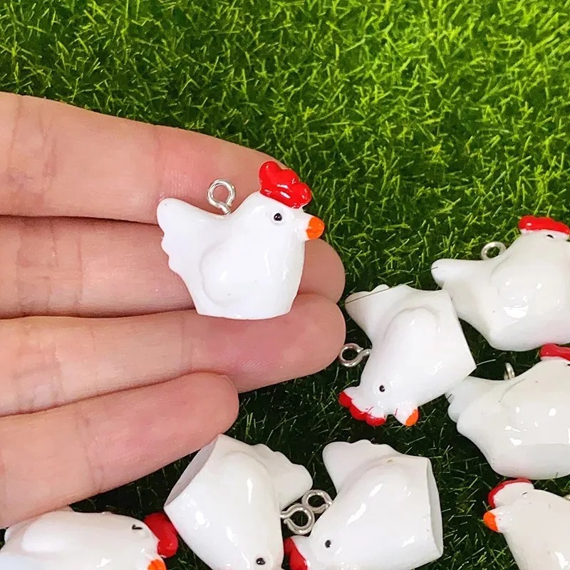 Resin Crafts Diy - 10 шт. милых миниатюрных 3D-подвесок в
