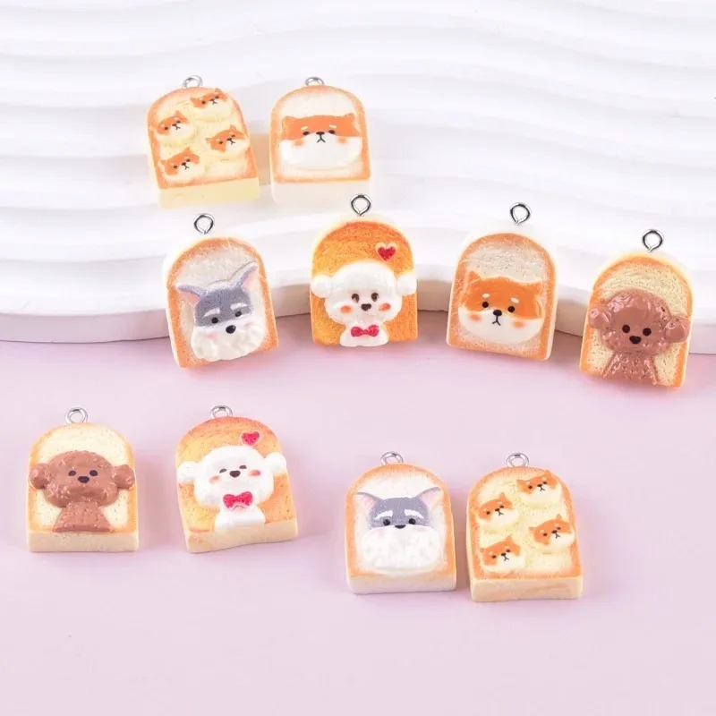 Resin Crafts Diy - 10 шт. милых подвесок из смолы