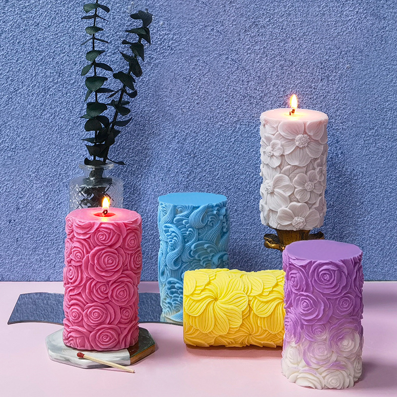 Resin Ocean Wave Mold - Силиконовая форма для ароматических свечей в