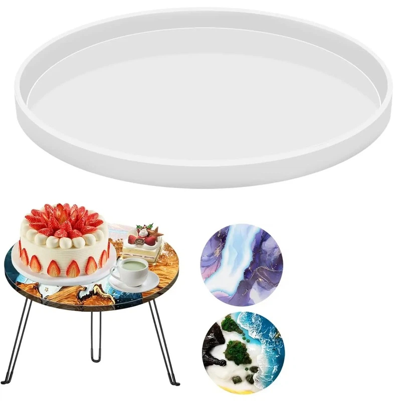 Coaster Mold Round - Круглые формы для эпоксидной смолы, большие