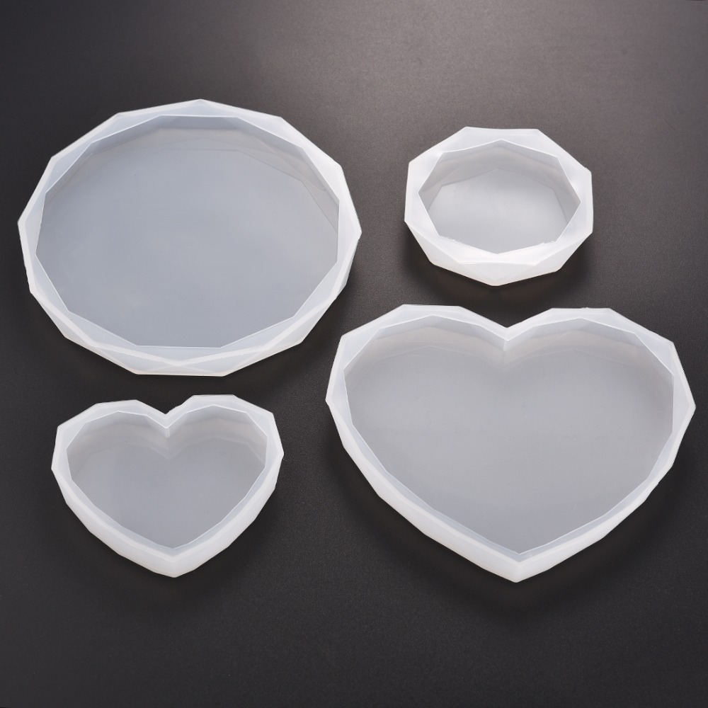 Coaster Mold Round - Силиконовая форма для литья подставки из