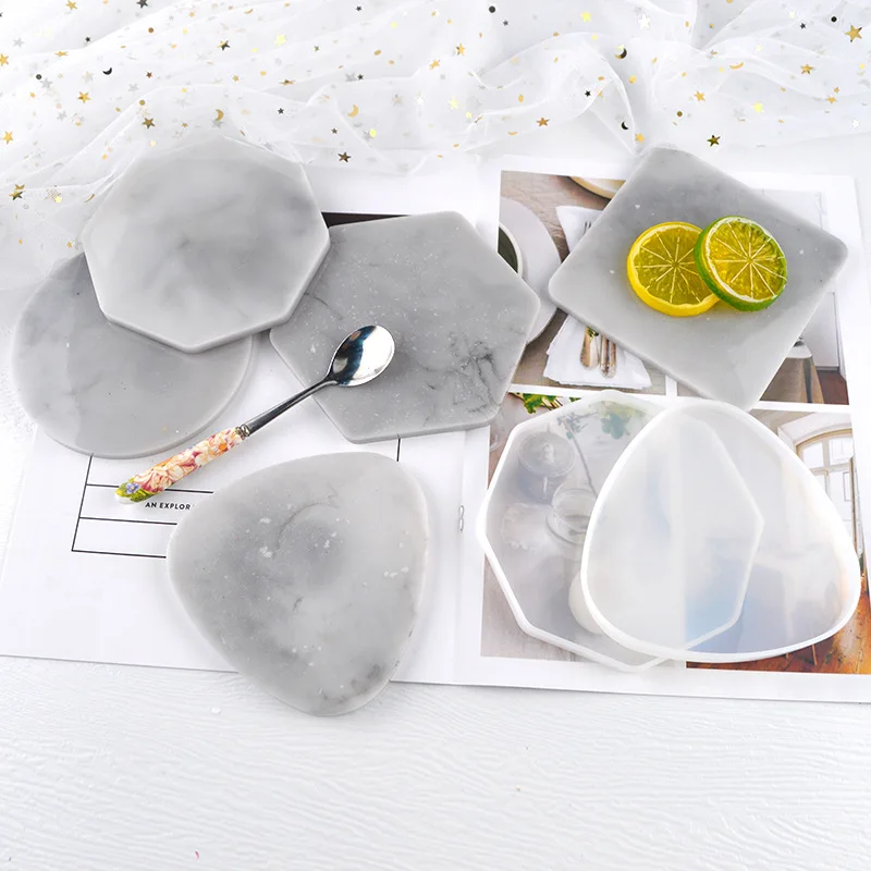 Coaster Mold Round - Мульти-стиль, геометрическая форма для подставки, треугольный