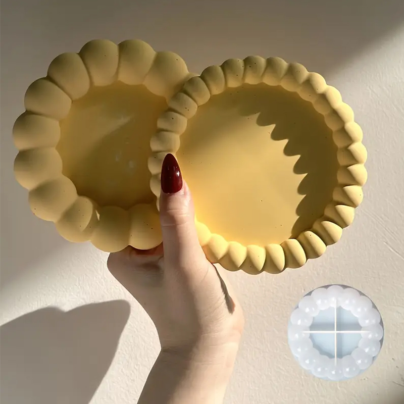 Coaster Mold Round - Круглый поднос для пузырьков своими руками,