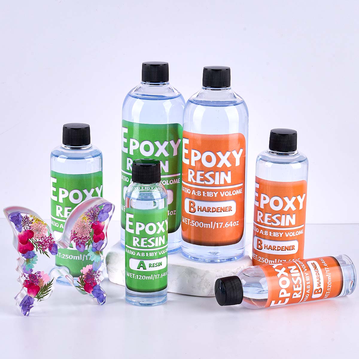 Комплект эпоксидной смолы соот – обзор и цена Resin Jewelry Kit