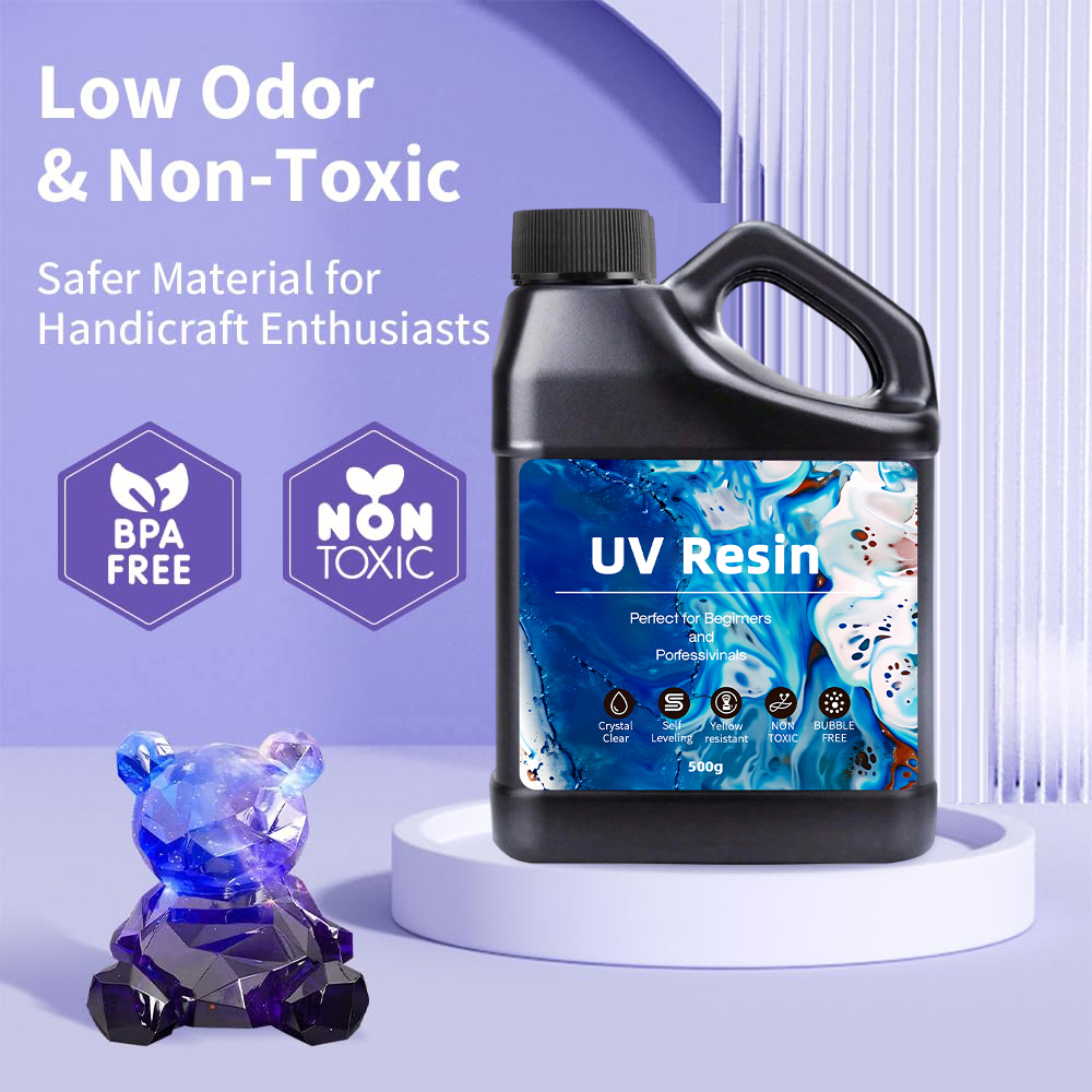УФ-смола 500-1000 г – Улучшенн – обзор и цена Epoxy Uv Resin Kit