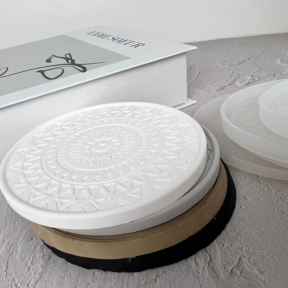 Круглая силиконовая форма для  – обзор и цена Coaster Mold Round