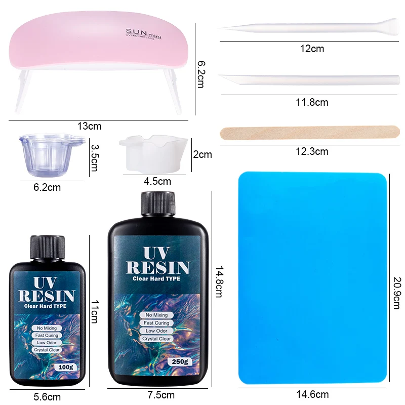 Набор твердого УФ-клея из смол – обзор и цена Epoxy Uv Resin Kit