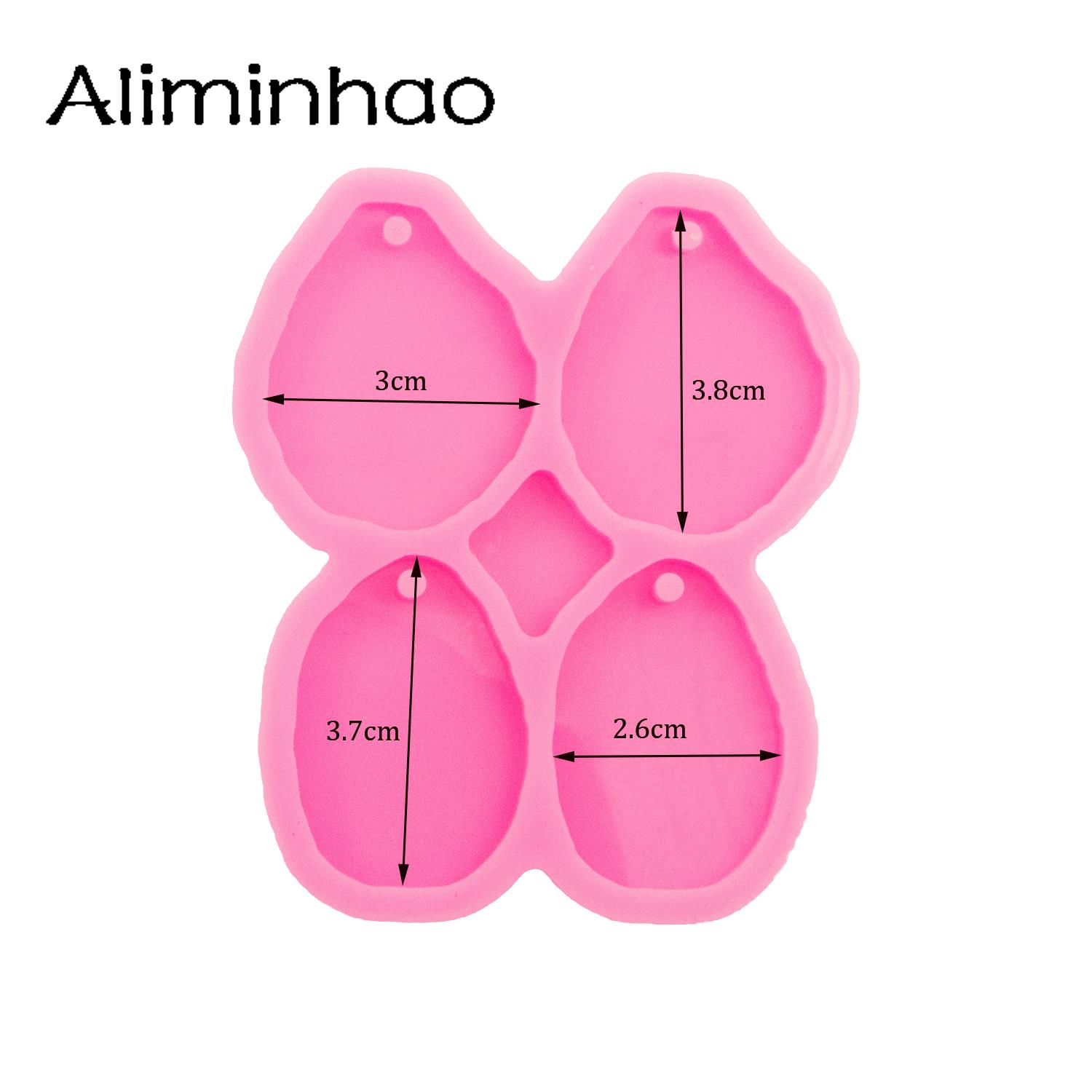 DY1085 блестящие формы Geodes  – обзор и цена Geode Mold Silicone