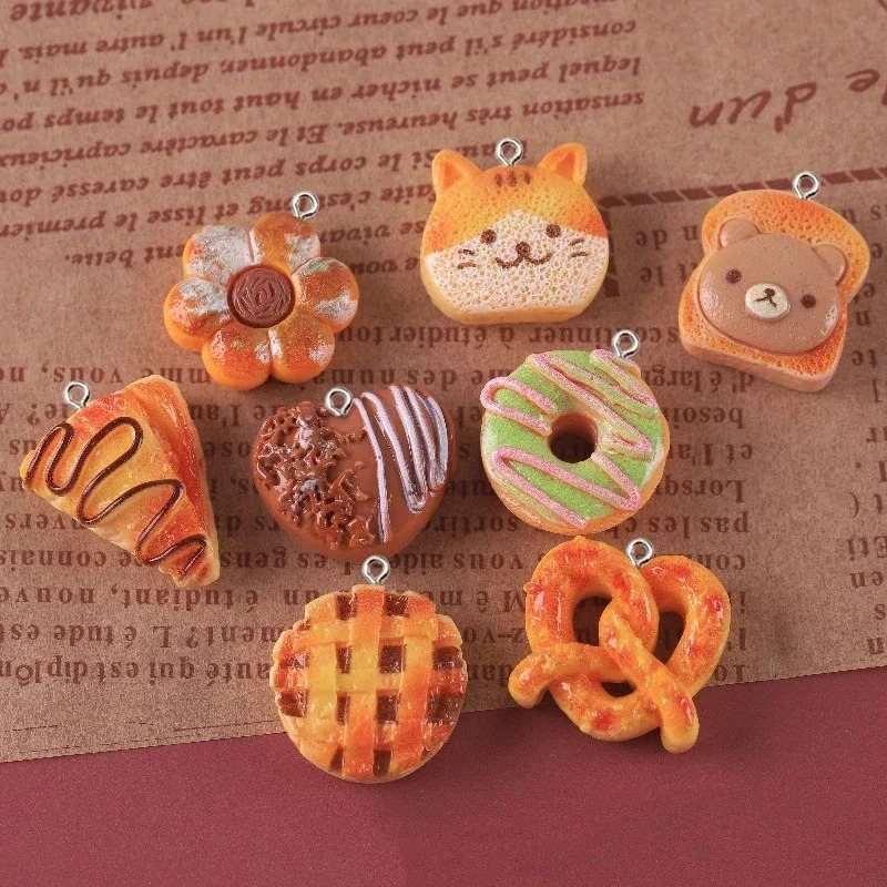 10 штук милых подвесок из смол – обзор и цена Resin Crafts Diy