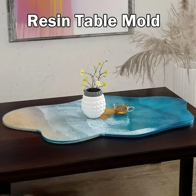 Большая силиконовая форма для  – обзор и цена Resin Ocean Wave Mold
