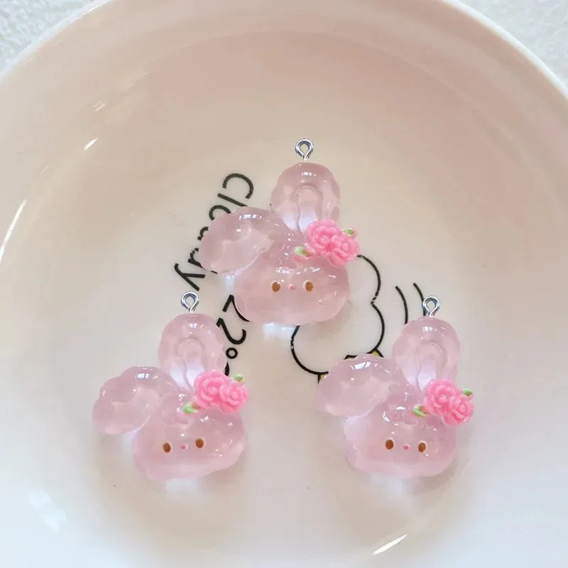 10 шт. милых подвесок из смолы – обзор и цена Resin Crafts Diy