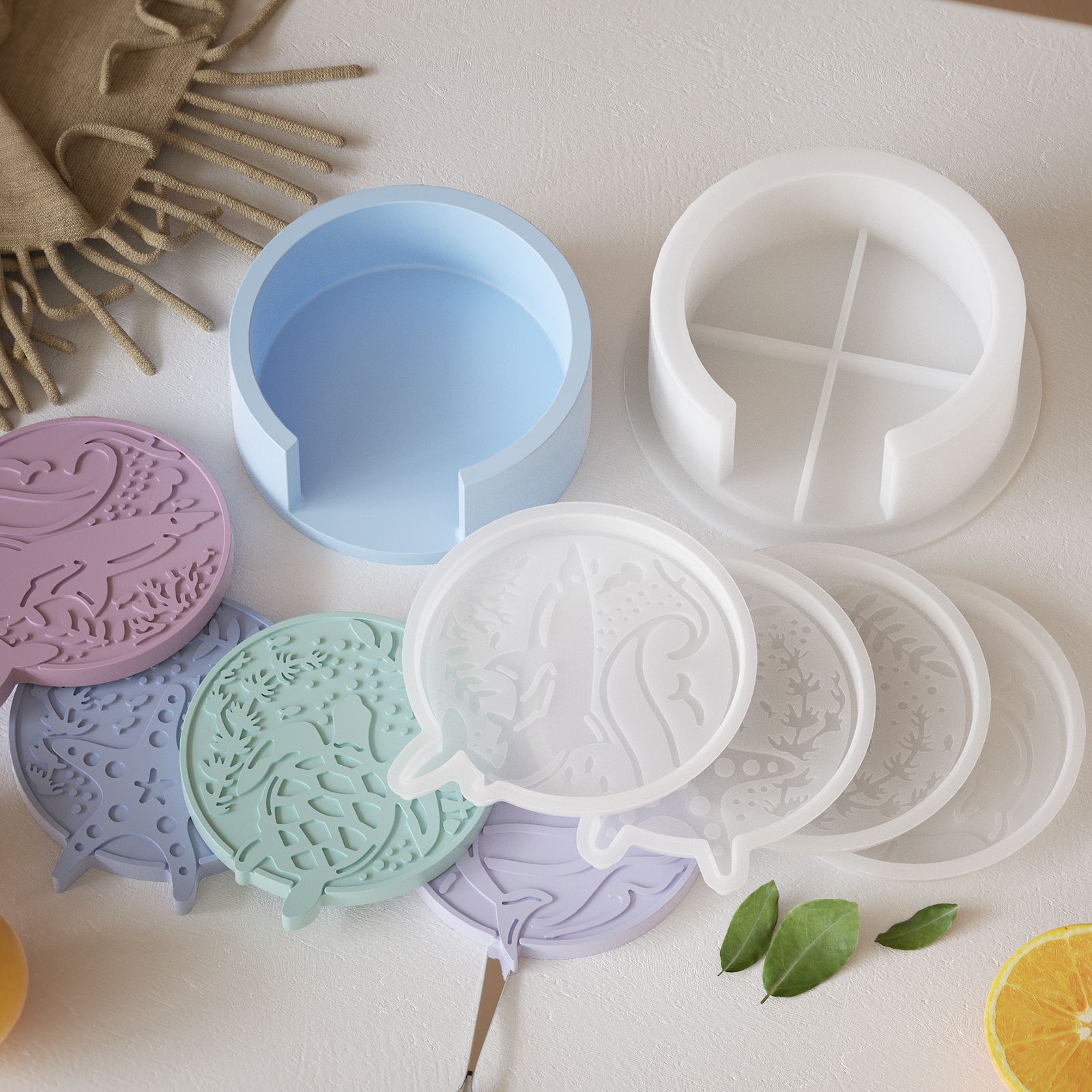Основание для хранения гипсовы – обзор и цена Resin Ocean Wave Mold