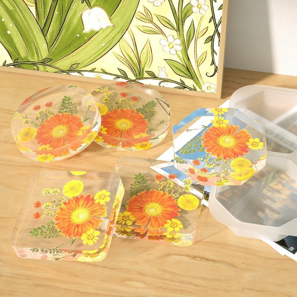 Креативные силиконовые формы д – обзор и цена Coaster Mold Round