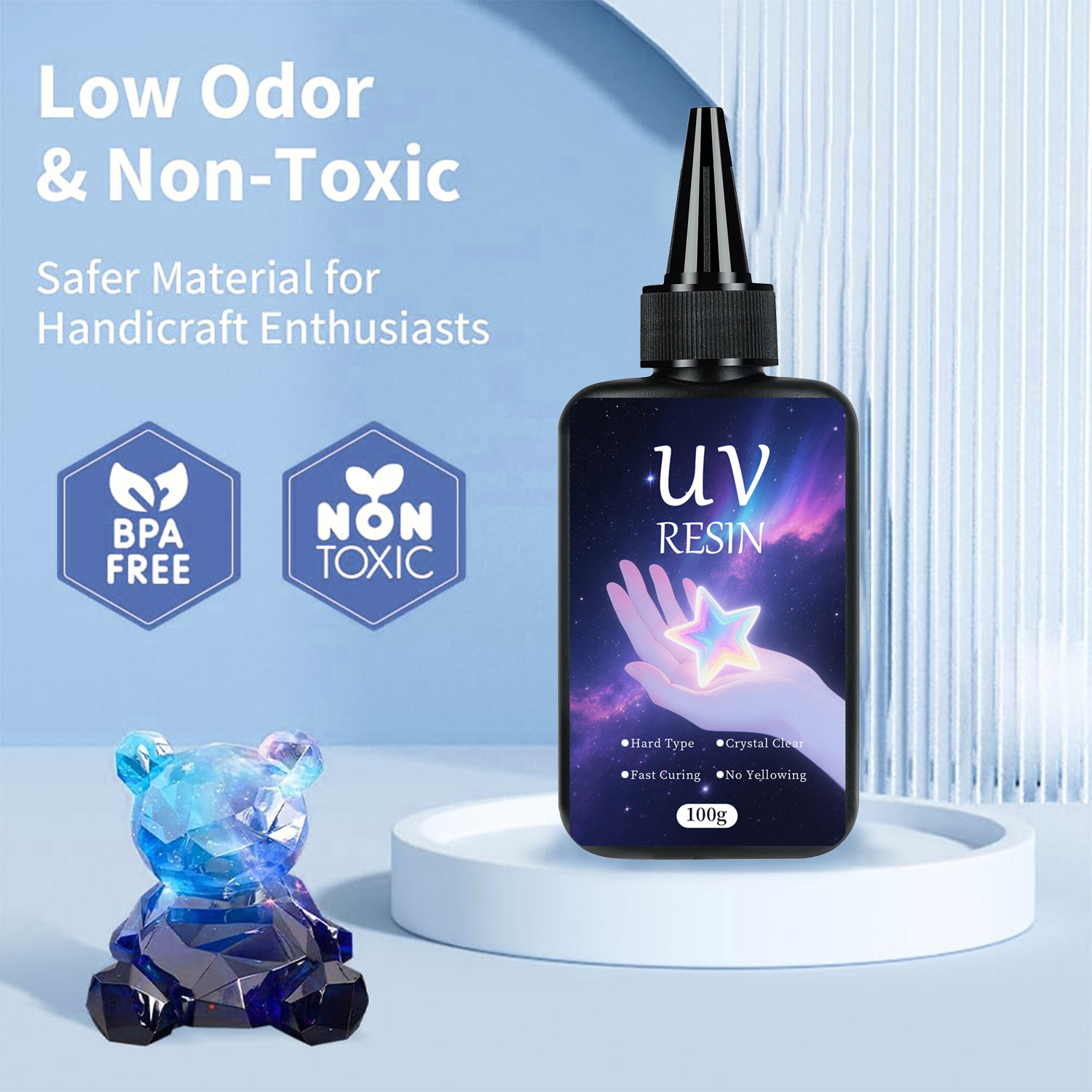 Набор УФ-смолы с инструментами – обзор и цена Epoxy Uv Resin Kit