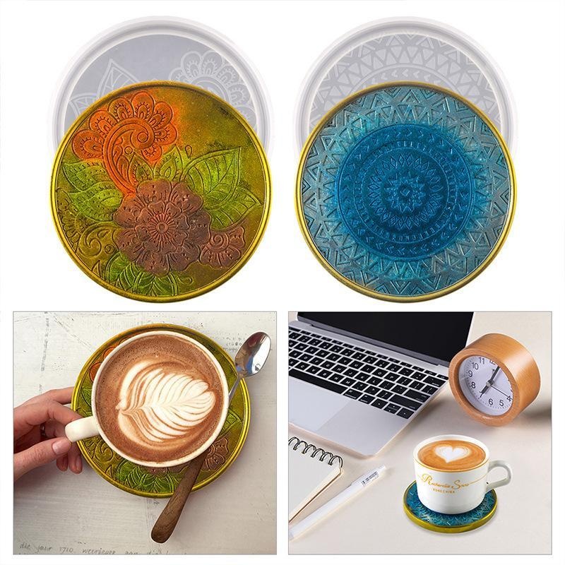 Креативная круглая силиконовая – обзор и цена Coaster Mold Round