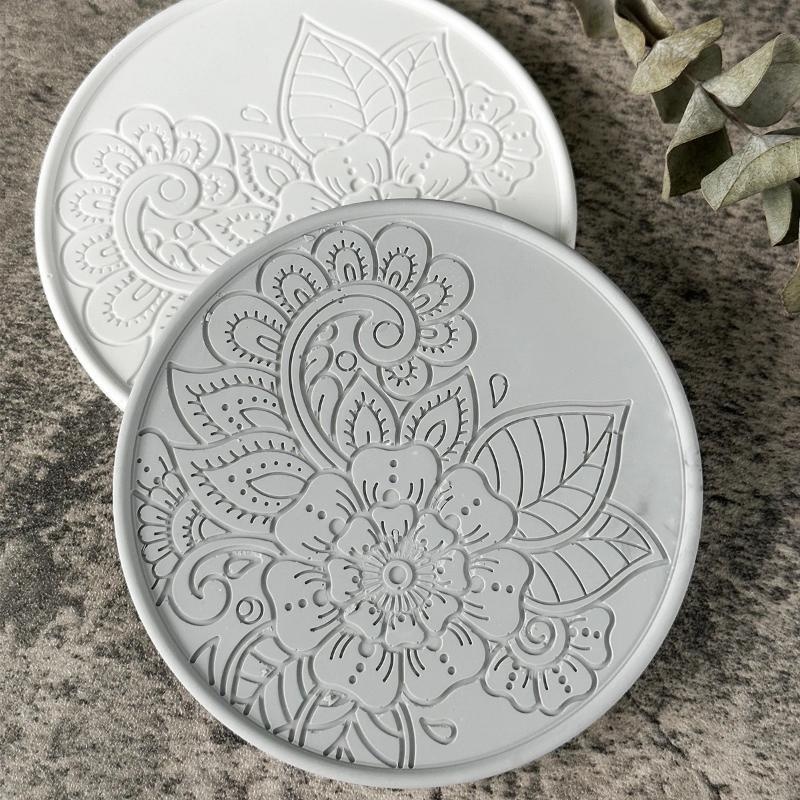 Креативная круглая силиконовая – обзор и цена Coaster Mold Round
