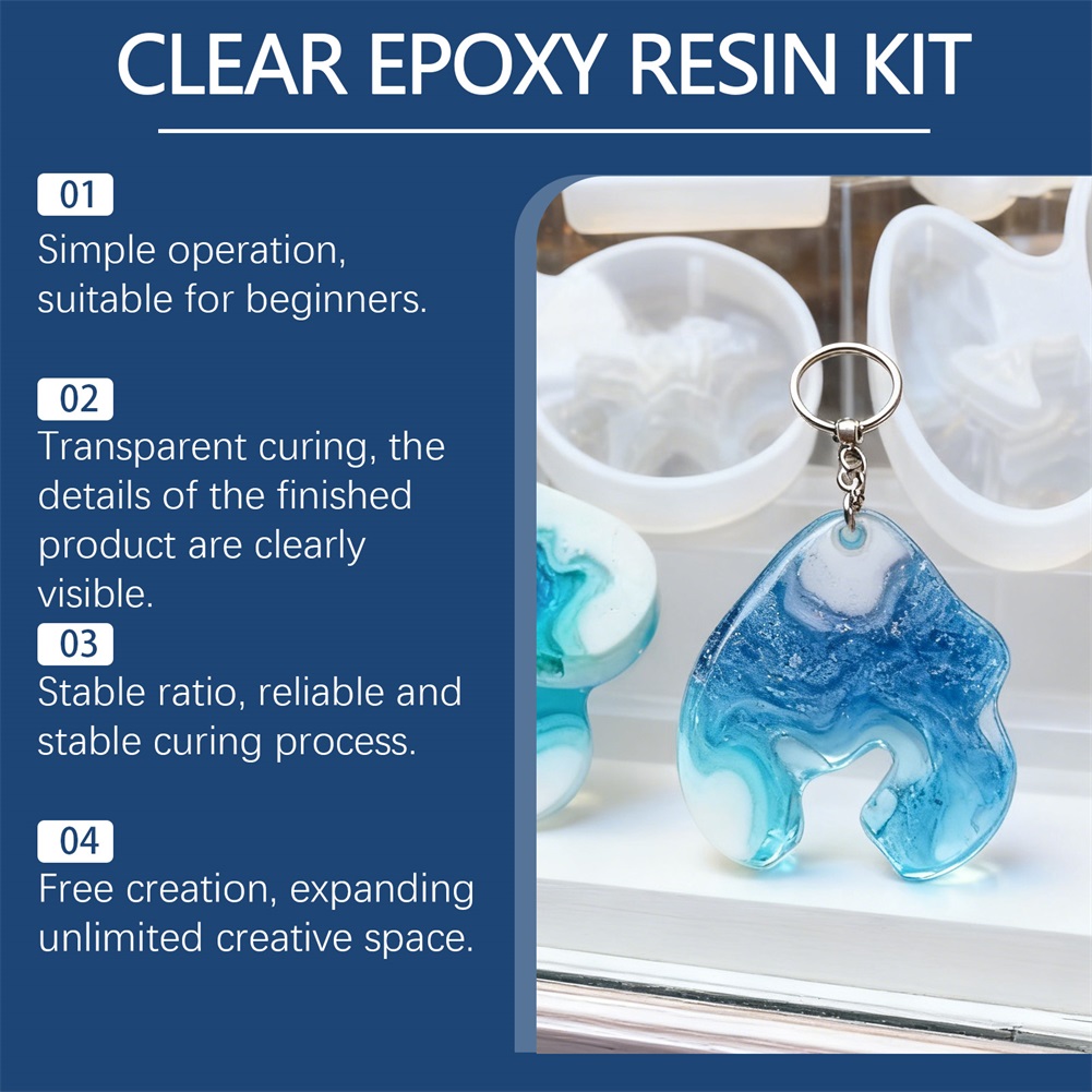 Набор для творчества: прозрачн – обзор и цена Resin Jewelry Kit