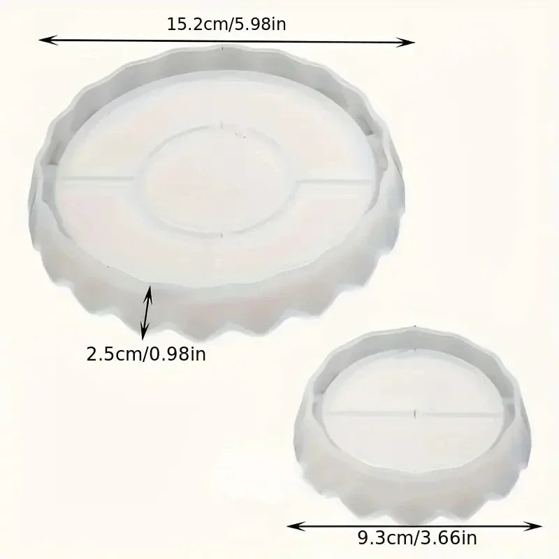 Прекрасные силиконовые формы д – обзор и цена Coaster Mold Round